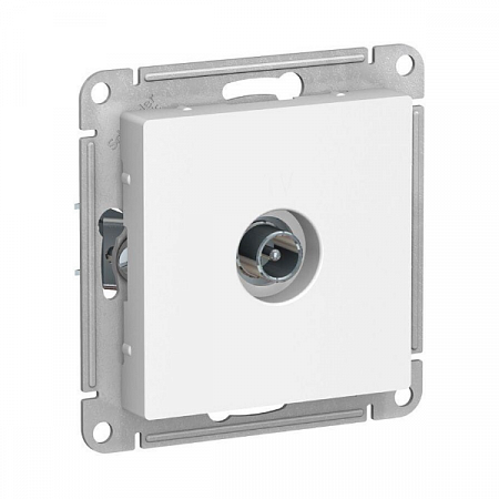 Механизм розетки TV проходной AtlasDesign 4DB бел. SchE ATN000192 на сайте Стройсервис
