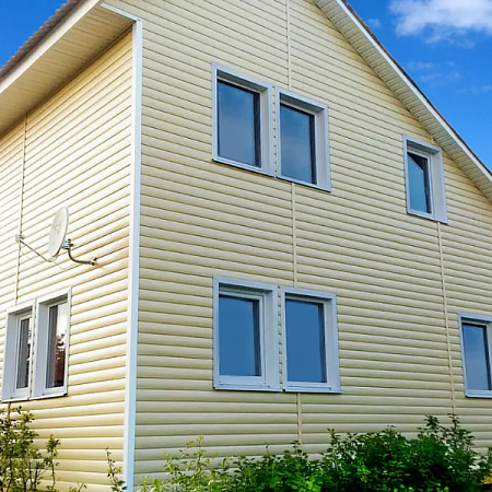 Сайдинг Block House шампань