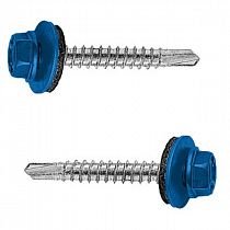 Саморез кр. ДЕРЕВО 4,8х29 RAL 5005 Синий на сайте Стройсервис
