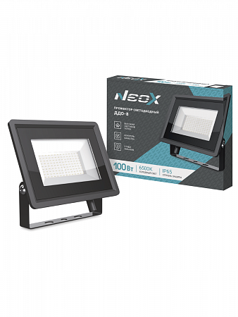 Прожектор светодиодный ДДО-8 100Вт 6500К IP65 10000лм 100лм/Вт 230В NEOX на сайте Стройсервис
