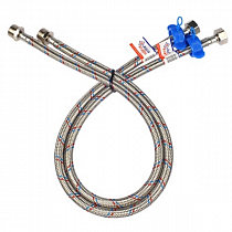 Подводка гибкая для воды 1/2" НР-ВР 1 м на сайте Стройсервис
