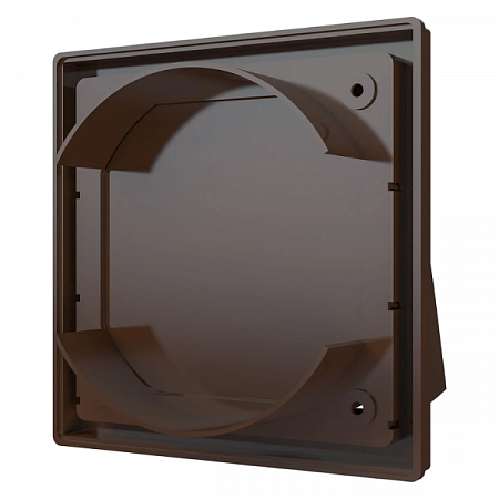 Выход стенной с обратным клапаном с фланцем 1515К12,5ФВ коричневый ERA (2)