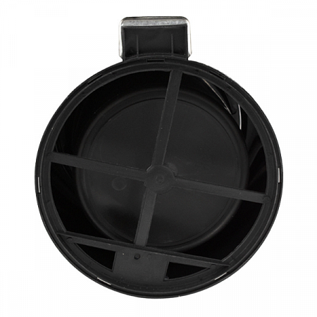 Ведро круглое с выделкой 5л нерж. (кожаные вставки с педалью) Санакс (4)