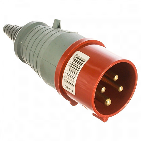 Вилка эл. каб. 16А 3P+PE 380В IP44 ССИ-014 ИЭК PSR02-016-4 на сайте Стройсервис
