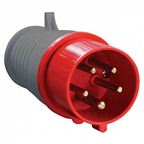 Вилка эл. каб. 16А 3P+PE+N 380В IP44 ССИ-015 ИЭК PSR02-016-5 на сайте Стройсервис
