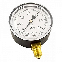 Манометр радиальный МП63П 0,6МПа  на сайте Стройсервис
