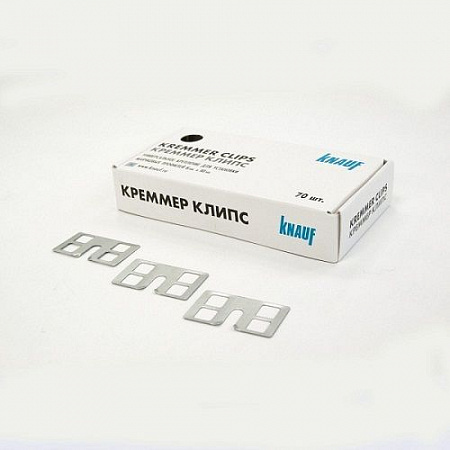 Крепеж для маячковых профилей "Креммер клипс" 100шт/уп Knauf на сайте Стройсервис
