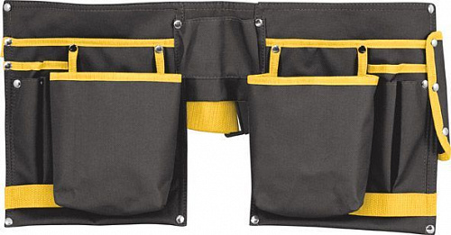 Пояс для инструмента двойной, полиэстер, 12 отделений на сайте Стройсервис
