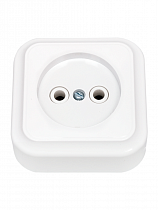 Пралекса-розетка 1 мест. б/з ОУ белая 16А 250В СВЕТОПРИБОР на сайте Стройсервис
