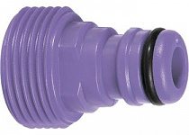 Адаптер, внешняя резьба 3/4" пластмассовый на сайте Стройсервис
