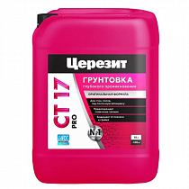 Грунтовка гл. проник. универсальная 10л Церезит СТ17 Pro ЗИМА *60 на сайте Стройсервис
