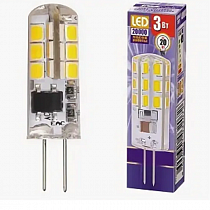 Лампа светодиодная PLED-G4 3Вт капсульная 4000К нейтр. бел. 220-230В JazzWay на сайте Стройсервис
