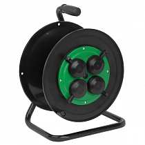 Катушка 4-м с заземл. IP44 RP-4e-IP44 для подключения провода с защ. крышками пластик. Эра Б0055423 на сайте Стройсервис
