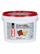 Грунтовка адгезионная бетон-контакт 6 кг, Dali  на сайте Стройсервис
