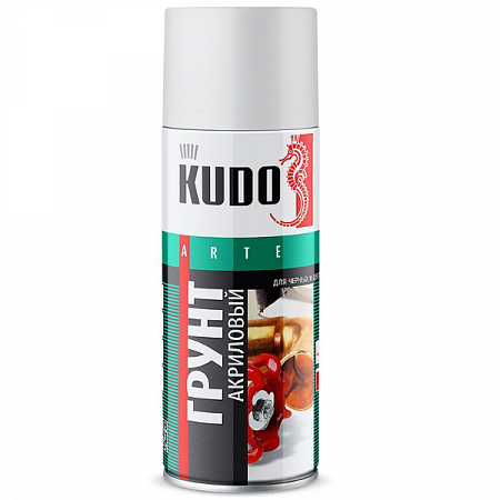 Грунт акриловый для металлов белый 520мл Kudo (Кудо) на сайте Стройсервис
