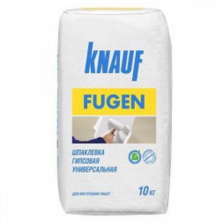 Шпатлевка гипсовая Fugen 10кг Knauf (Кнауф) на сайте Стройсервис
