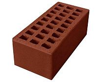 Кирпич лицевой пустотелый утолщенный  Красный 250*120*88/ 1,4 НФ ГОСТ 530-2007 на сайте Стройсервис
