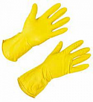 Перчатки хозяйственные латексные  на сайте Стройсервис
