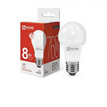 Лампа светодиодная LED-A60-VC 8Вт естеств. бел. 230В Е27 4000К IN HOME на сайте Стройсервис
