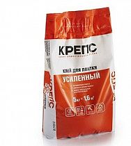 Клей для плитки Крепс Усиленный 5кг на сайте Стройсервис
