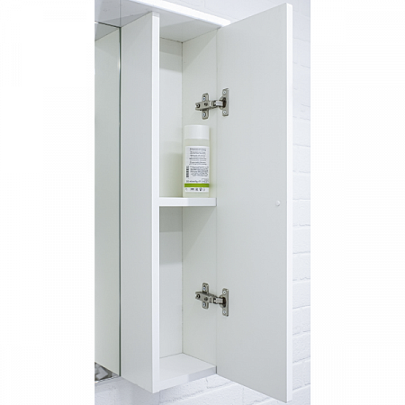 Шкаф-зеркало Лилия 50 правый АЙСБЕРГ DA2005HZ Домино (2)