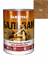 Бальзам Акватекс (масло для древесины) тик 0,75л на сайте Стройсервис
