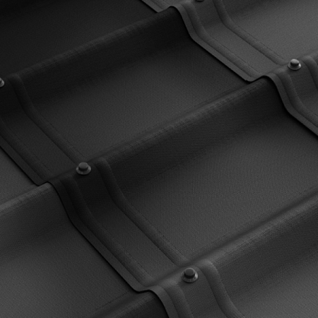 Черепица Ондувилла ТУМАННАЯ НОЧЬ / Onduvilla MYSTERY NIGHT (darkgrey) 15/900 (1)