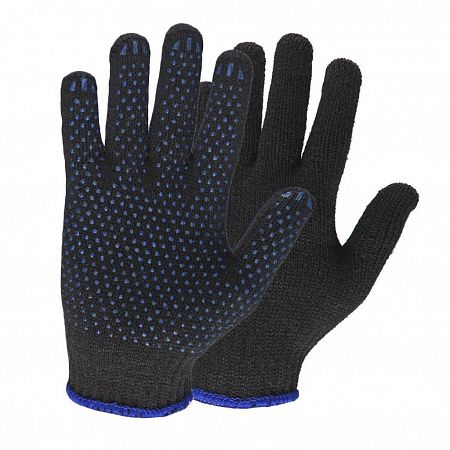Перчатки п/ш двухслойные с ПВХ протектор  на сайте Стройсервис
