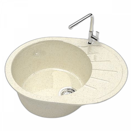 Мойка Камень Модель 10/Q2  (Бежевый) MARRBAXX на сайте Стройсервис
