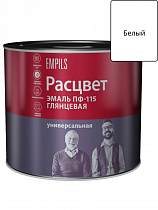 Эмаль ПФ-115 белая. ТЗ "РАСЦВЕТ" 1.9 кг на сайте Стройсервис
