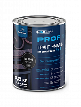 Грунт эмаль 4в1 быстросохнущая Черный RAL 9005 0,8кг Лакра на сайте Стройсервис
