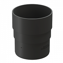 Муфта соединительная Docke PREMIUM графит ПВХ на сайте Стройсервис
