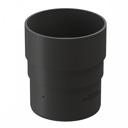 Муфта соединительная Docke PREMIUM графит ПВХ на сайте Стройсервис
