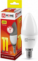 Лампа светодиодная LED-СВЕЧА-VC 11Вт тепл. бел. 230В 3000К IN HOME на сайте Стройсервис
