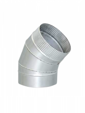 Колено д-150 мм нержавейка 45* на сайте Стройсервис
