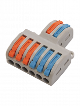 STEKKER клемма СМК разветв. с рычагом LD222-426 2х(1вх/3вых), 2,5(4)мм2 32A (уп20шт цена за шт)39250 на сайте Стройсервис
