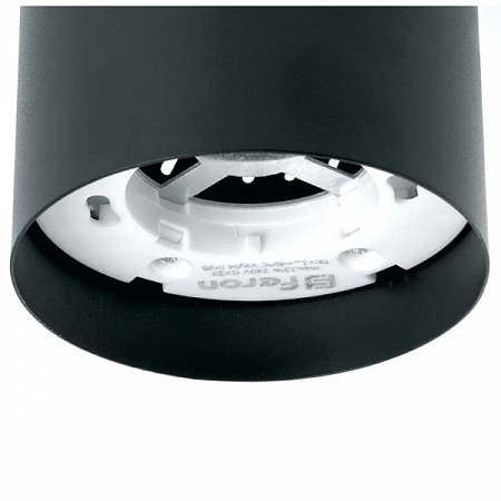 Светильник накладной спот HL351 св/д подсветка черный 80х80х100мм 41456 Feron