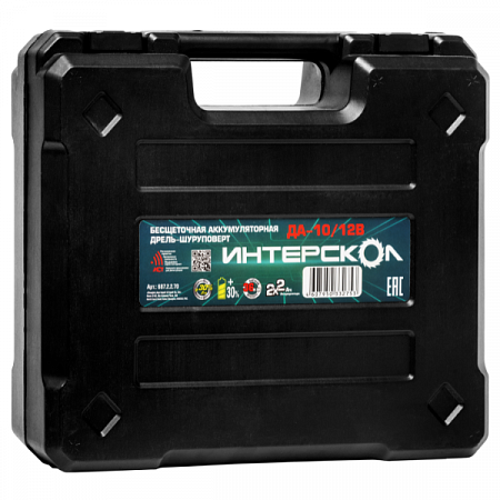 Шуруповерт-дрель аккумуляторн ДА-10/12В 687.2.2.70 Интерскол (4)