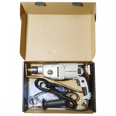 Дрель ударная ДУ-13/820ЭР 148.1.3.00 Интерскол (2)