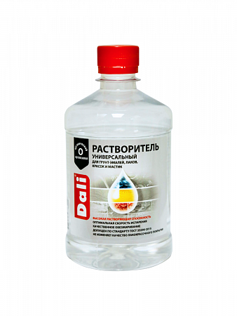 Универсальный растворитель DALI 0,4 кг (объём тары 0,5л) на сайте Стройсервис
