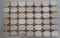 Решетка  на пол 300*465мм массив бук на сайте Стройсервис
