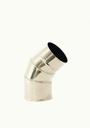 Отвод дымоходный 135* d160мм 0,5мм нерж.  на сайте Стройсервис
