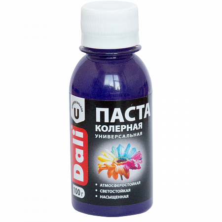 "DALI" паста колерная 0,1 кг (сиреневый) на сайте Стройсервис

