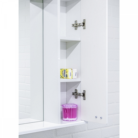 Шкаф-зеркало Классик 60 правый АЙСБЕРГ DA1053HZ Домино (5)