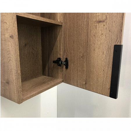 Шкаф-колонна Кельн-35 дуб темный COMFORTY (5)