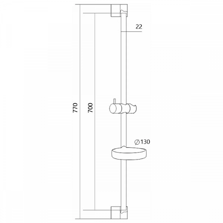 Душевая стойка Loft GA298 GROSS AQUA