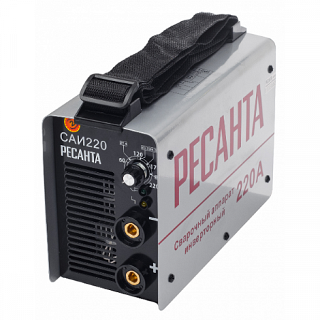 Сварочный аппарат инверторный САИ 220 Ресанта на сайте Стройсервис
