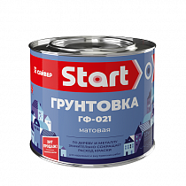Грунтовка ГФ-021 красно-коричневая 0,8кг Старт на сайте Стройсервис
