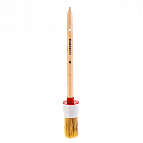 Кисть круглая  30мм/№6 натур. щетина, дер. ручка TOOLBERG *12/600 на сайте Стройсервис
