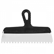 Шпатель малярный ЗУБЧАТЫЙ 300мм (8х8) KORVUS на сайте Стройсервис
